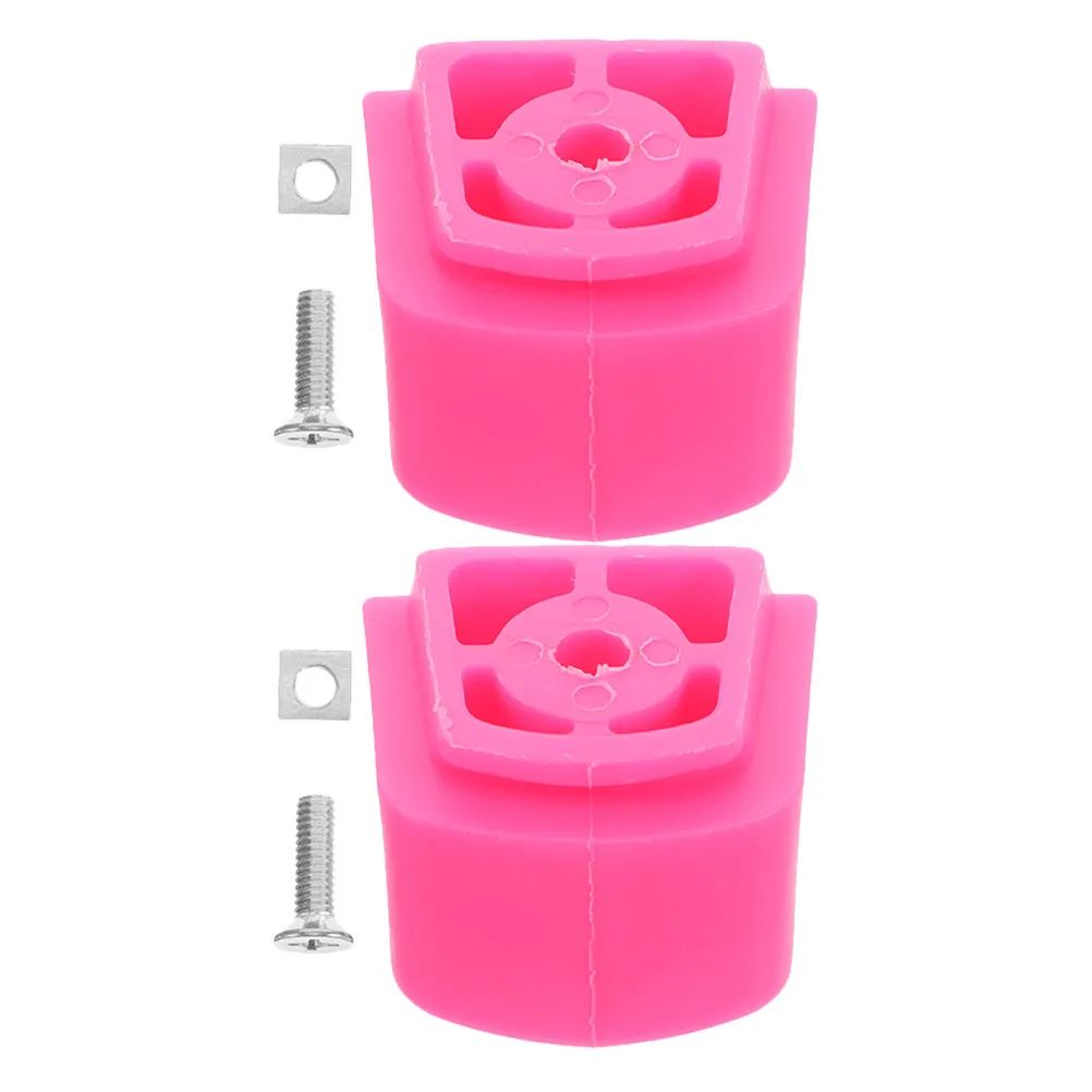 

2 шт. Запасные противоскользящие тормоза для роликовых коньков 6 мм, 6,2 мм, детали для тормозов инлайн-коньков