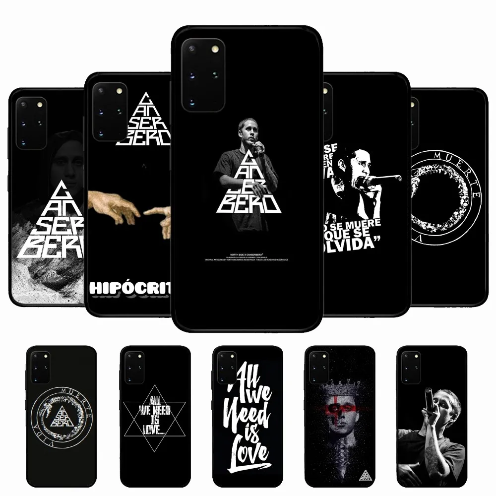 R-Residente C-Canserbero Phone Case For Samsung S 9 10 20 21 22 23 30 23 24 Plus Lite Ultra FE S10lite Fundas