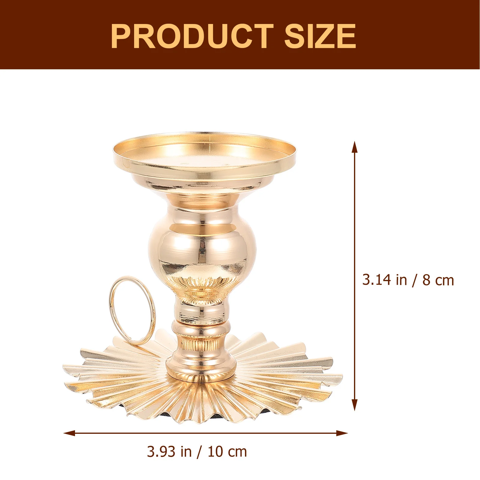 2pcs Premium Iron Holders Elegant Decorative Candlestick For Home Wedding Party Romantic Dinner Table Decor Adorn