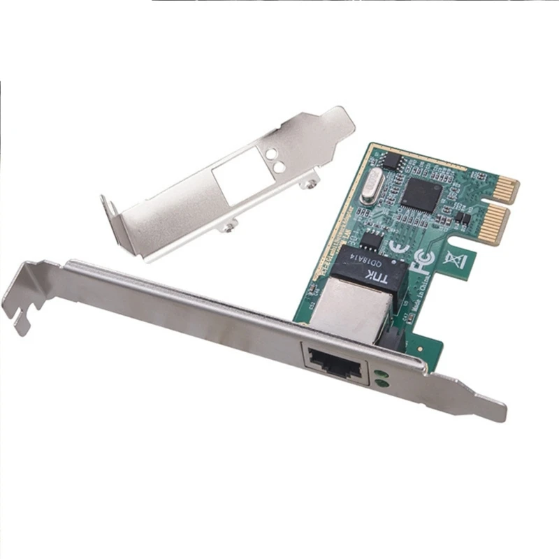 PCI-E to RJ45 Gigabit Adapter Card Support 32Bits Data Transmission