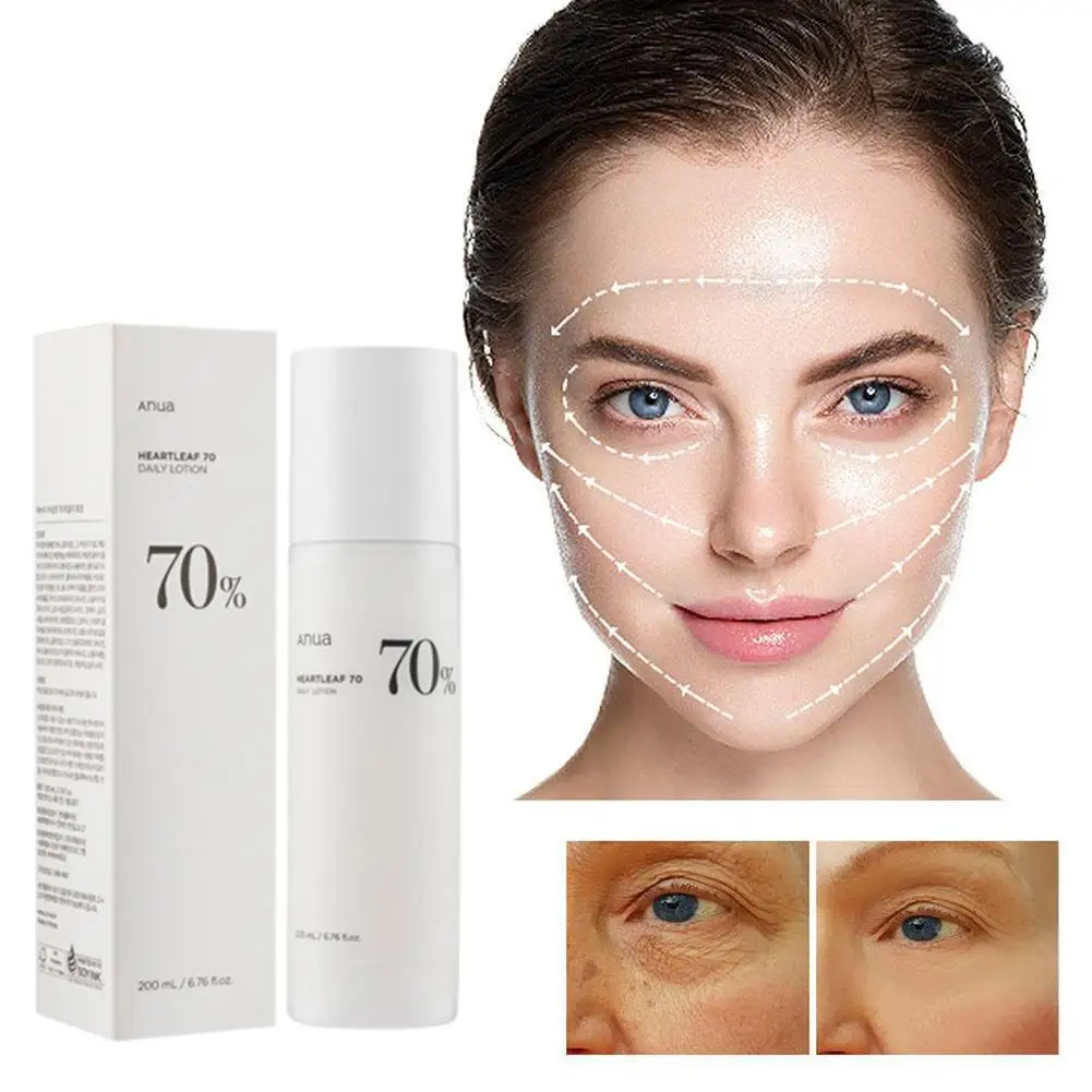 70% High Moisturizing Formula Long-lasting Hydration Soothing Repairing Nourishing Facial Skin Care Moisturizing Toner