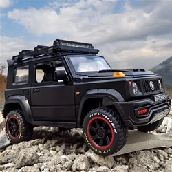 1:18 SUZUKI Jimny Alloy Car Model Diecasts Metal Toy Off-Road Vehicles Car Model High Simulation Collection Childrens Toys Gift