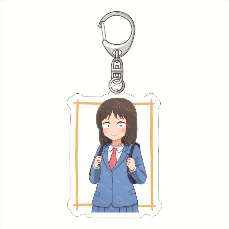 Iwakura Mizuhi Shima Satoru Ega Mika Murasaki Yuki Kumemichi Popular Anime 2D Peripheral Acrylic Keychain Cool Backpack Pendant image 5