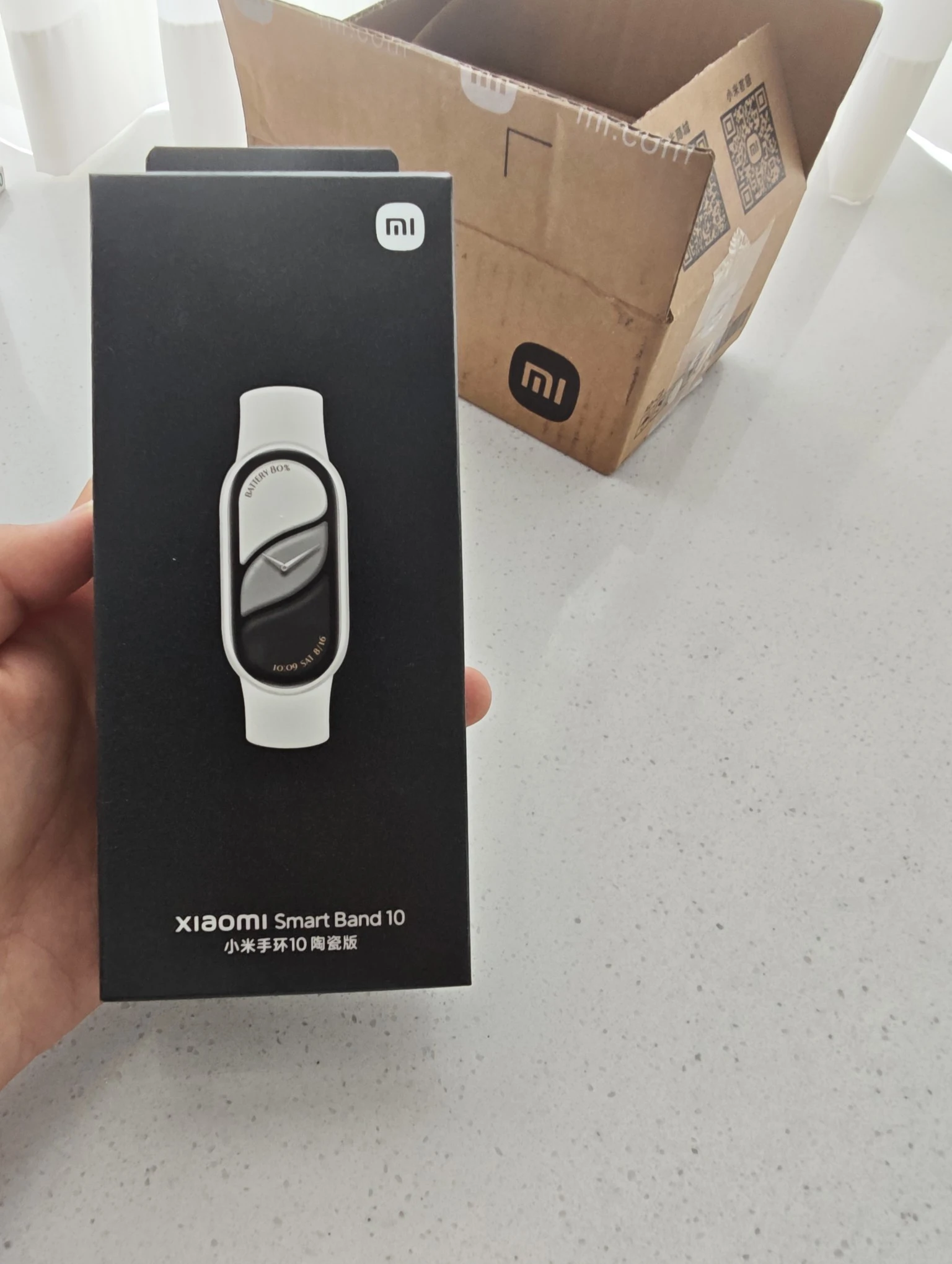 Global Version Xiaomi Band 10 Ceramics Edition 1.72" AMOLED Display 150+ Sports Modes Heart Rate Broadcast 5ATM Waterproof