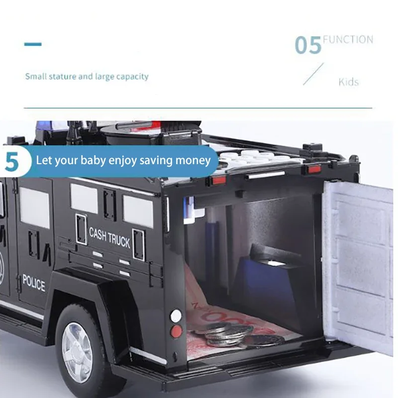 Savings Coin Box Large Music Toy Music Password Cash Car Car Money Box Moneybox Paper Money Box Children Large Safe