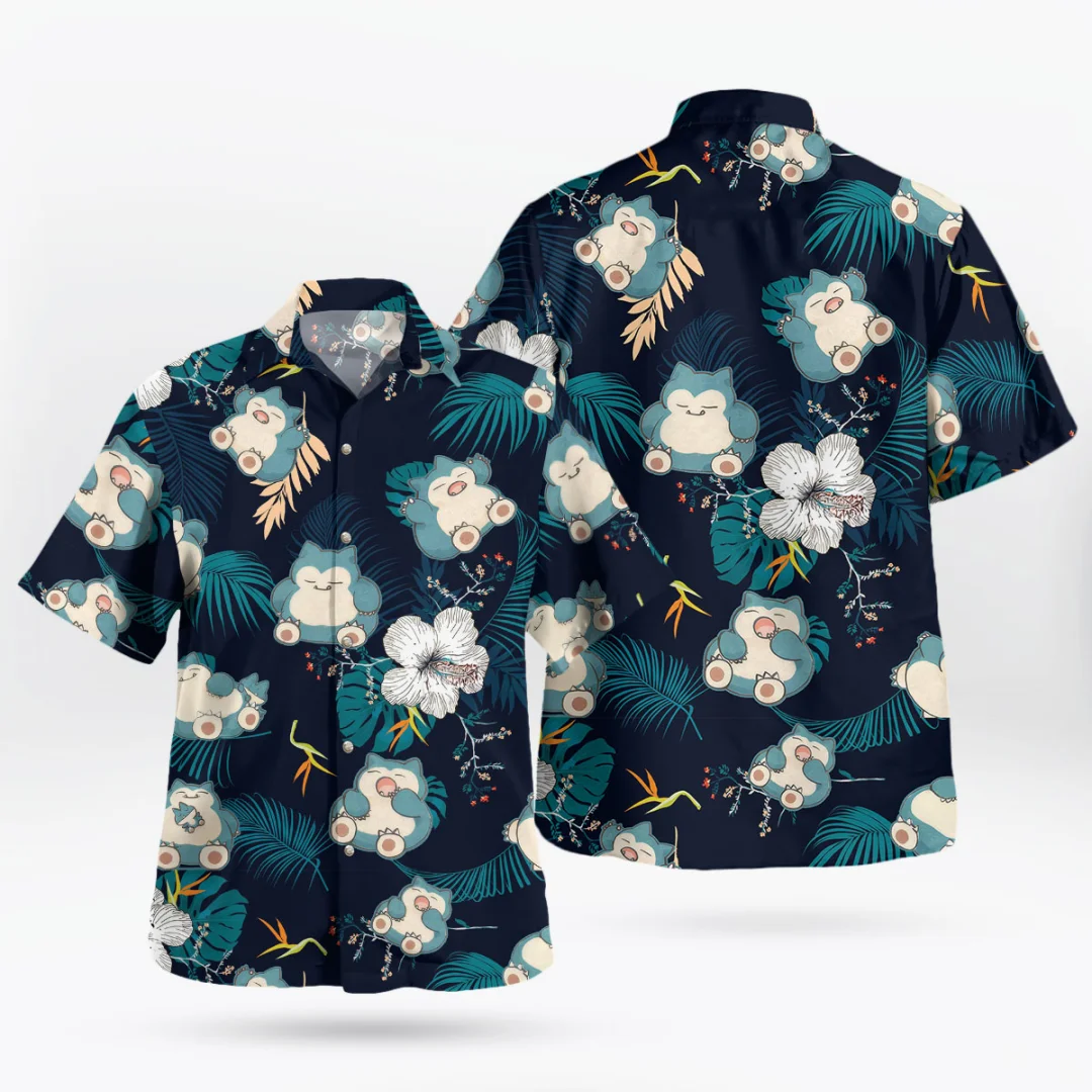 camisa-havaiana-snorlax-pokemon-camisa-tropical-anime-aloha-camiseta-masculina-esportiva-de-verao-roupa-infantil-camiseta-y2k-feminina