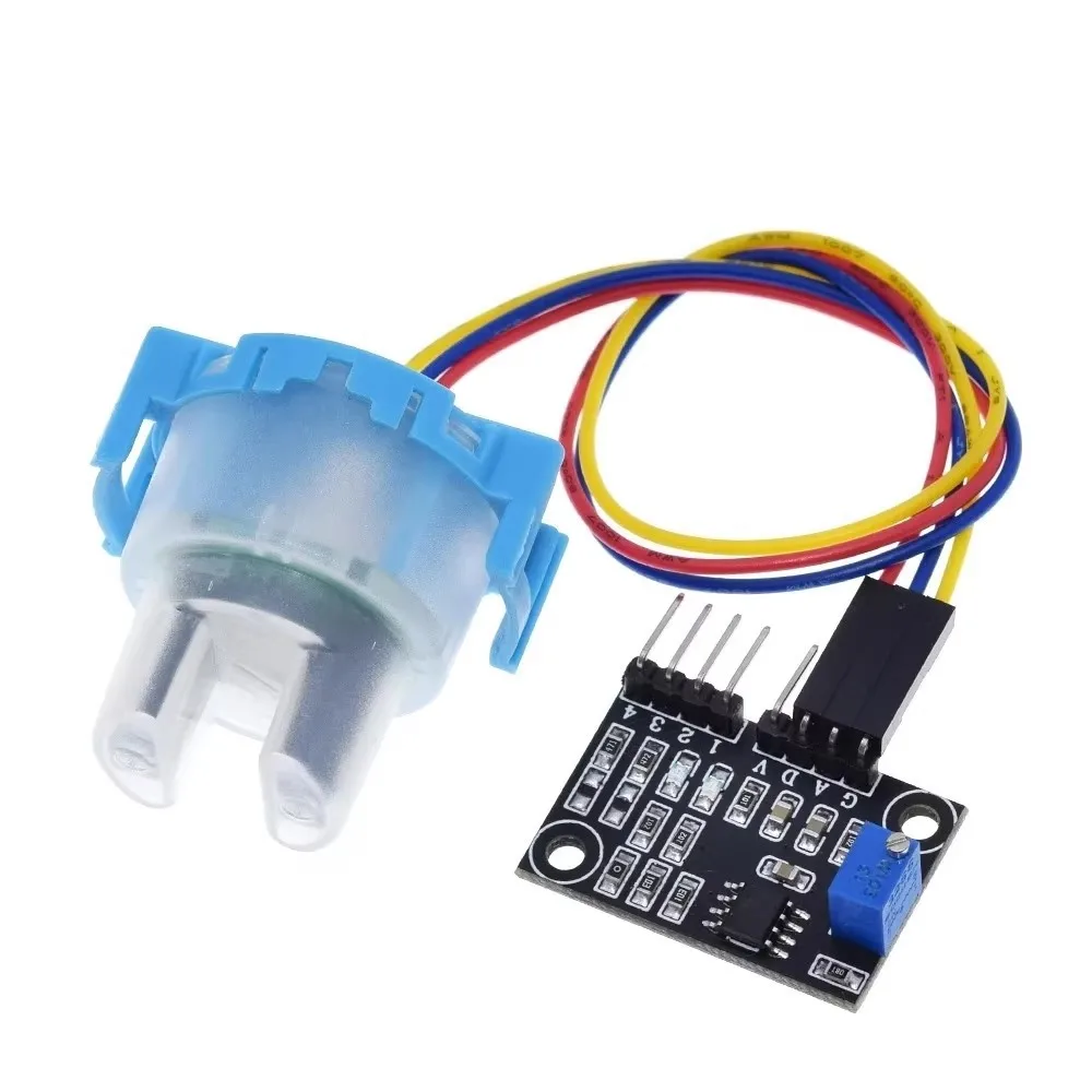 

Turbidity Sensor Module Water Quality Sensor Liquid Suspended Particle Detection for Arduino Sewage Monitoring