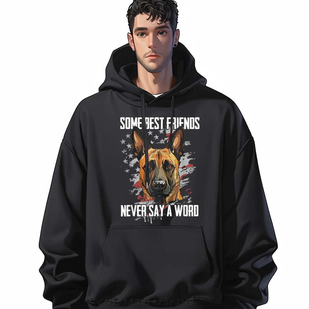 

Belgian Malinois Some Best Friends O Neck Hoodies Christmas Hoodies Long Sleeve Family Cool Coats Birthday Mans