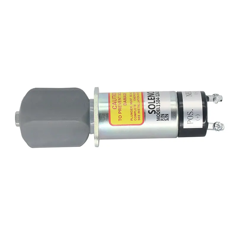 150212A7U1B 1504-12A6U1B1S2 2V Fuel Shut Down Solenoid Valve For Yanmar Diesel Engine 3 4 6 Cylinder