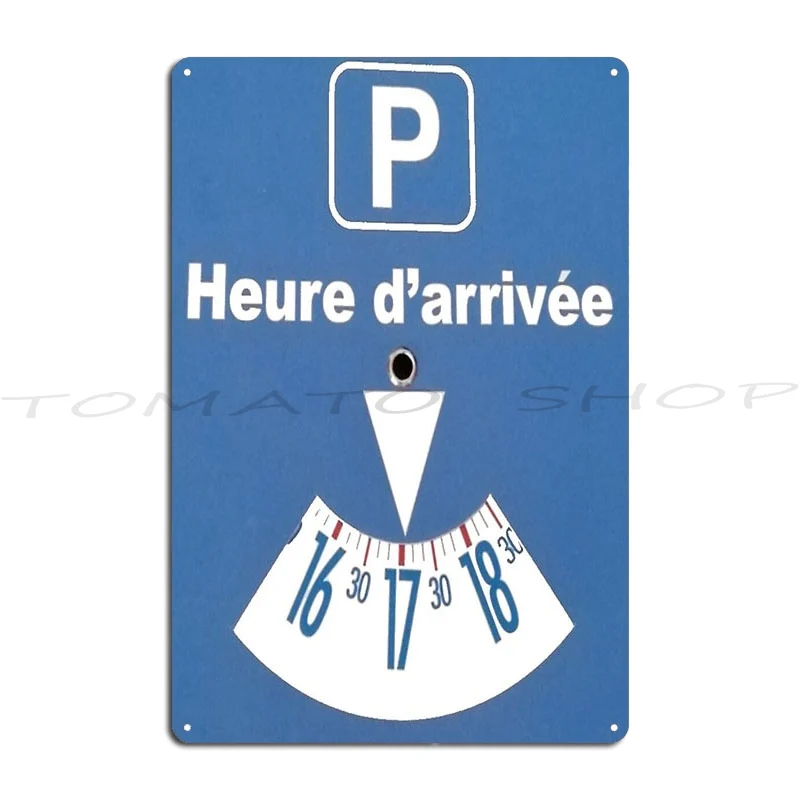 Parking A Car Metal Plaque Poster Cinema Garage Rusty Design Printing Tin Sign Poster