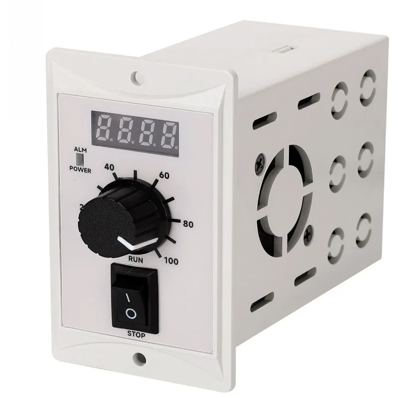 Brushless Motor Speed Controller High‑Low Voltage DC24V 220V Panel Mount Digital Display Permanent Magnet Torque Controller