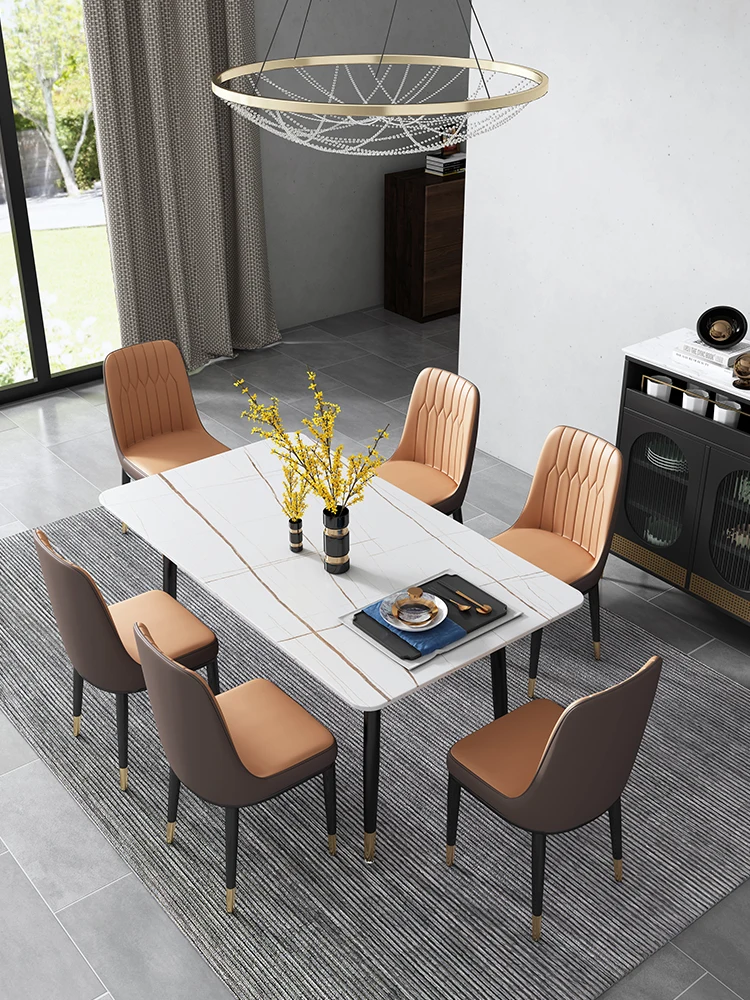 Nordic dining chairs, simple and luxurious dining tables, chairs, hotels, stools, restaurants, dining benches, backrests