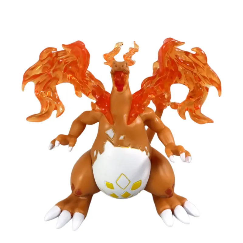Neue 9,5cm Bkm Mega Charizard Actionfigur Anime-Zubehör Sammlerstück Modell Desktop-Dekoration für Anime-Sammler