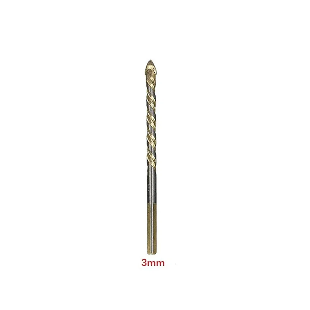 Broca de alta calidad, herramientas de carpintería, ladrillo de carburo de tungsteno, hormigón para azulejos de porcelana, mango de forma Triangular