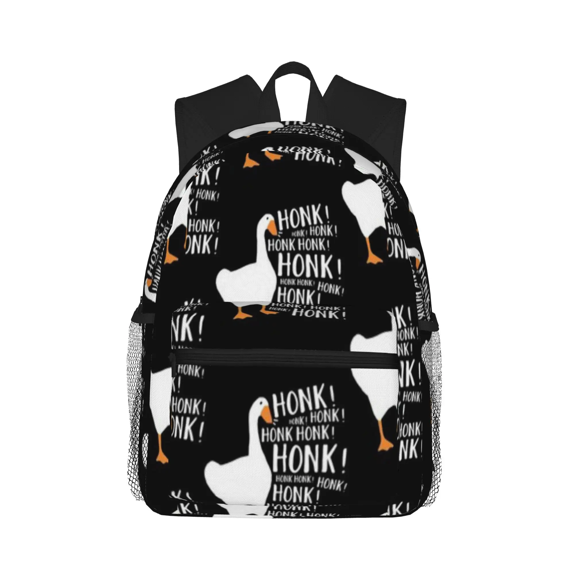 Untitled Goose Game T-ShirtUntitled Goose Honk  Casual Backpack for Students and Adults Bags