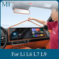 2Pcs For Leading Ideal LiXiang L6 L7 L8 L9 2025 Silicone Screen Frame Display Edge Protector Central Control Protective Cover