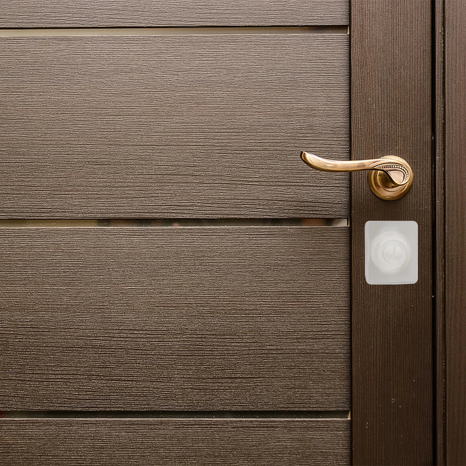 2 قطعة غطاء أمان الباب المضاد للقفل شفاف Abs غطاء قفل مقاوم للمطبخ المرحاض غرفة تخزين مقبض الباب يغطي المنزل