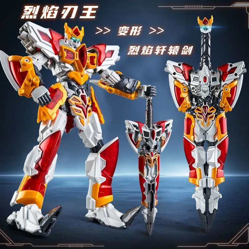 Dragon en acier 4 guerres du temps et de l'espace, produits de qualité originaux, Robot de déformation, jouet Mecha King Kong, cadeau d'anniversaire, en Stock