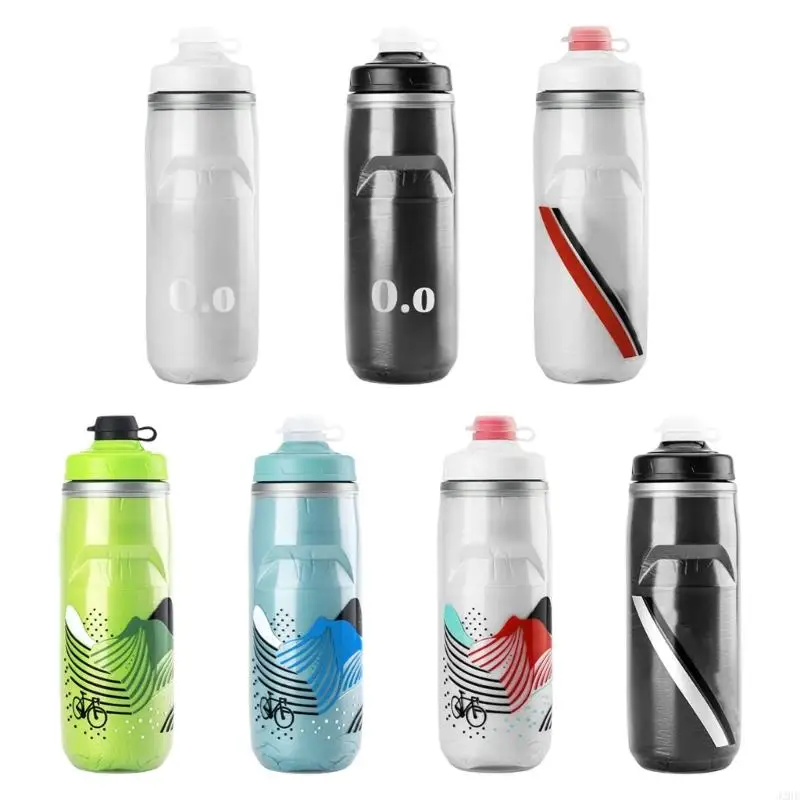 

J2HE Light weight Reusable Bike Water Bottles Leakproof Sports Bottles Squeeze for Outdoor Camping