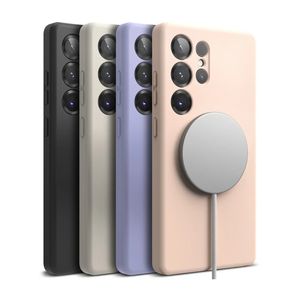 Ringke Silicona Magnética Diseñado para Galaxy S25 Ultra Funda