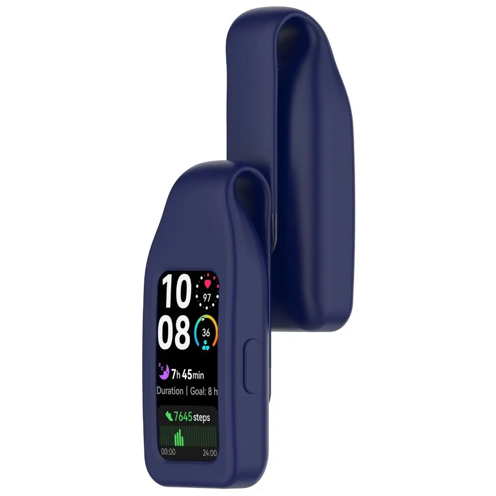 الصلب كليب غطاء من السيليكون استبدال المضادة للخدش مشبك حامل مكافحة خسر لينة واقية كم ل الفرقة 10 9 8