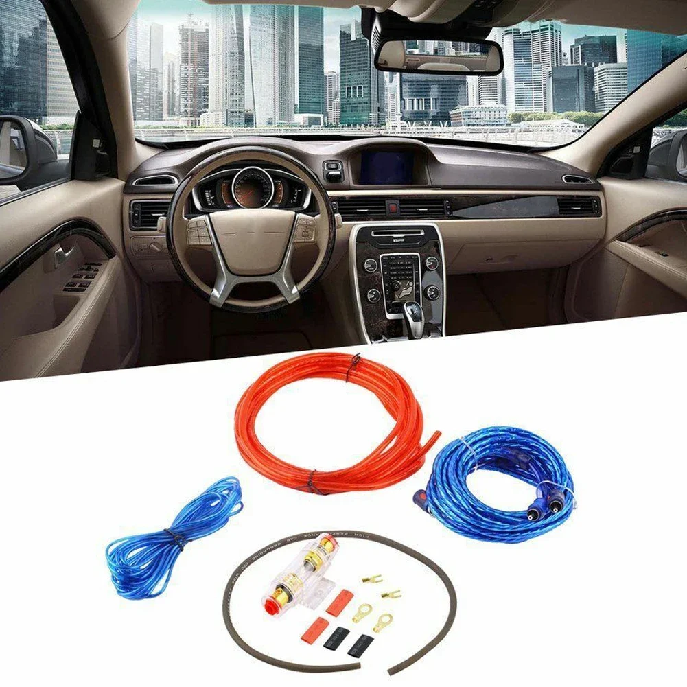 1500W Audio Speakers Wiring Kit 18GA Car Subwoofer Cable Speaker Installation Wires for Car Modification for Auto Vehicle Parts