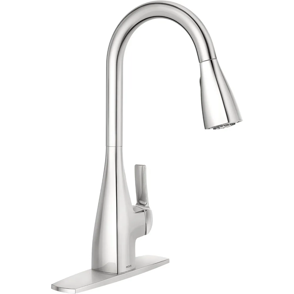 One Handle Pulldown Kitchen Faucet, Chrome