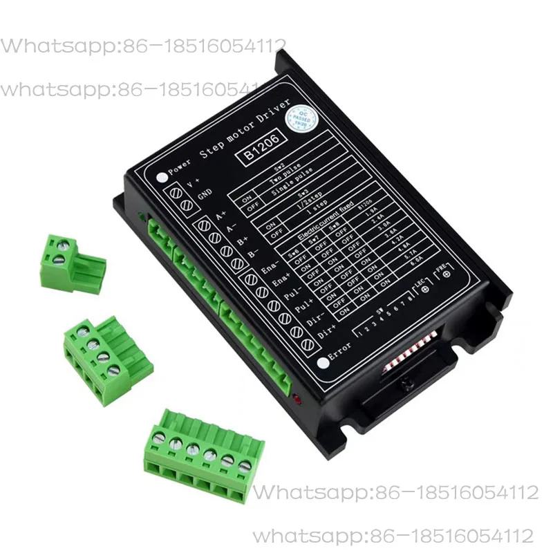 B1206 120V Whole/half Step Driver 2-phase Stepper Motor Driver Supply Voltage Working Current 6A
