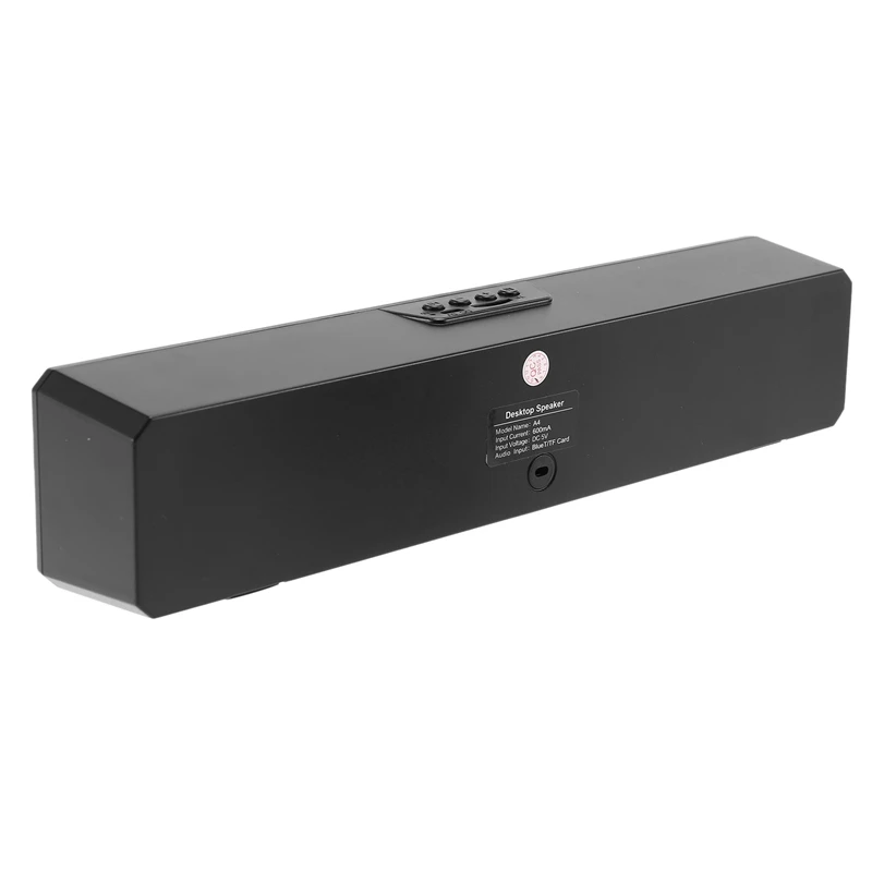 RGB Long Bar Speaker Bluetooth USB Power Supply Speaker Color Light Speaker Suitable For TV Computer External Speakers