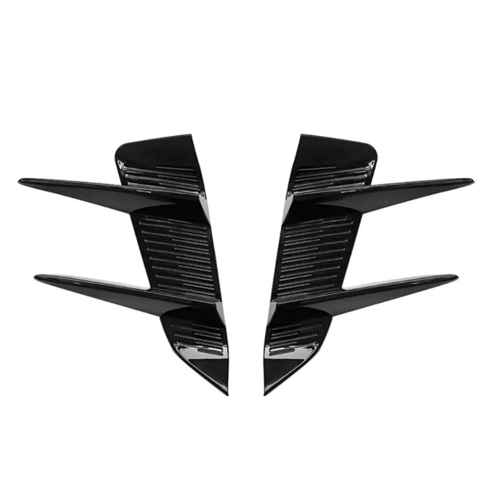 

ABS Trim Covers Milan Front Bar Decoration Unique Black Finish Versatile Design Feature Double-sided Tape Included