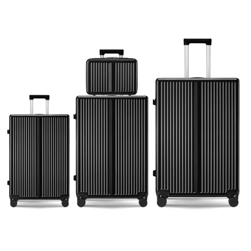 New Large Capacity Luggage Multiple Colors 24-26-28-inch Drop-resistant Carousel Suitcase PC Trolley Luggage Travel Bag