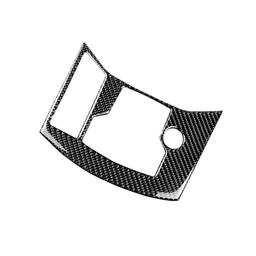 

Carbon Fiber Decorative Sticker For Gear Box Handbrake Panel 2017-2018 Black+Grey Auto Styling Accessory Car Decal