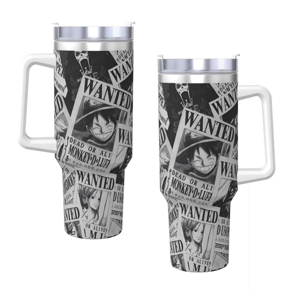 Stainless Steel Tumbler O-One Anime P-Piece Thermal Mug Keep Heat Hot Drinks Mugs Cup Travel Design Water Bottle