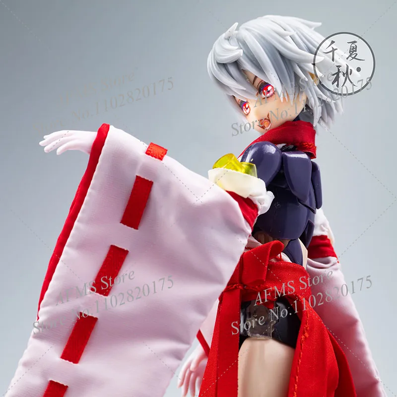 1/12 Bilancia Mobile Vestito Della Ragazza Kimono Strega Uniforme Backless Maglia Magliette e camicette Gonna A Pieghe Set Per 6 Pollici Donne Soldato Action Figure corpo