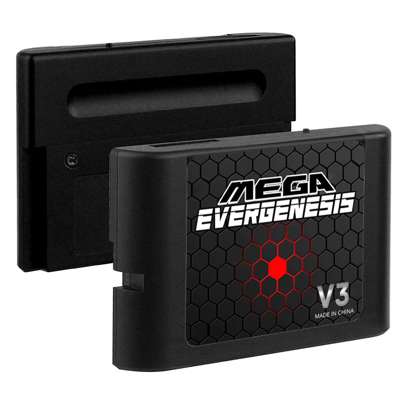 MegaDrive Genesis MD V3Pro Obsługa 3000 plików Emulator napędu optycznego MEGAKey Obsługa 32X Pamięci karty plików z kartą TF 4G — zdjęcie produktu 3