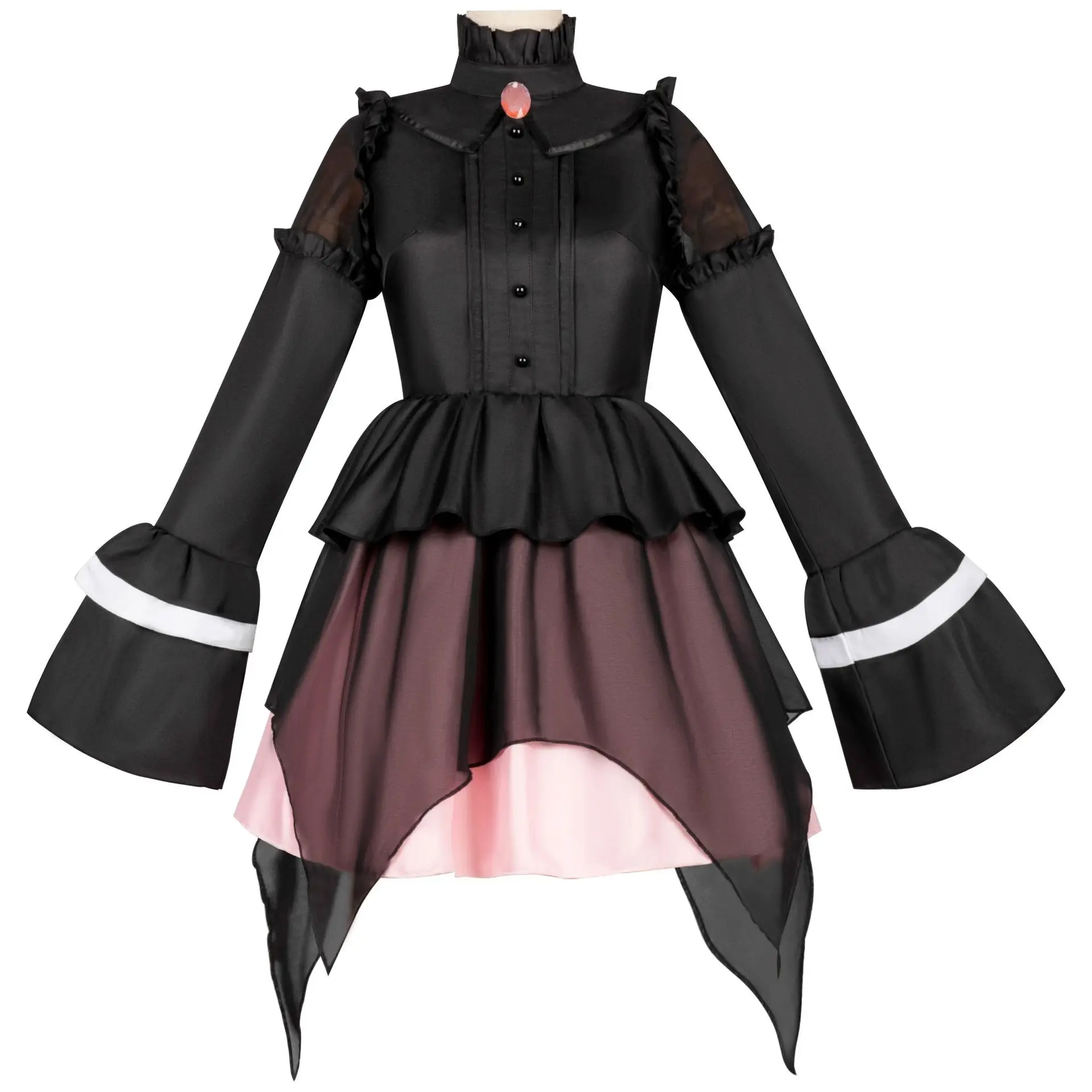 أزياء الخطة العالمية التأثيرية لشخصيات الرسوم المتحركة أكيبا ماهو، هياما هينا، يوزوكي هينا، أساكي سورا، وأساكا ميزوكي.