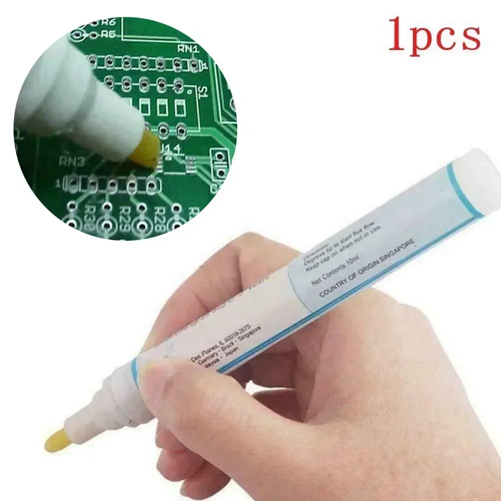 Pen Applicator Flux Pen Soldering 10ml No-Clean Rosin Type 135mm Length 1PCS 951/186 Capacity Telecommunications