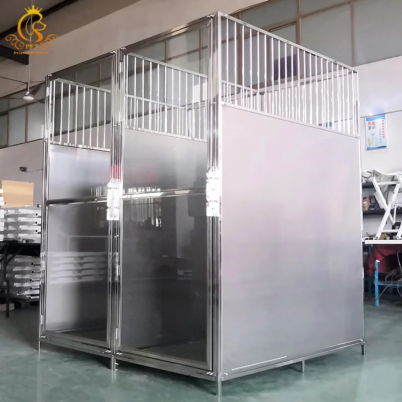 Single Layer Glass Cage Pet Cages Good Use for Animal Medical Clinic and Grooming Salon