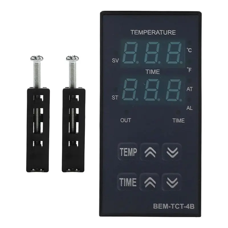 AT29-PID-Control Digital Temperature Controller With Timer For Heat Press Machines- Model BEM-TCT-4B