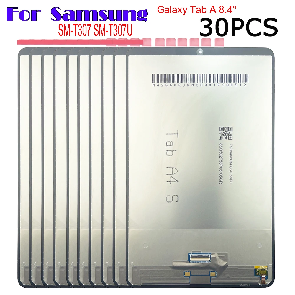 

30PCS LCD Display For Samsung Tab A 8.4 2020 SM-T307U T307 T307U SM-T307 LCD Display Touch Screen Digitizer Assembly Replacement