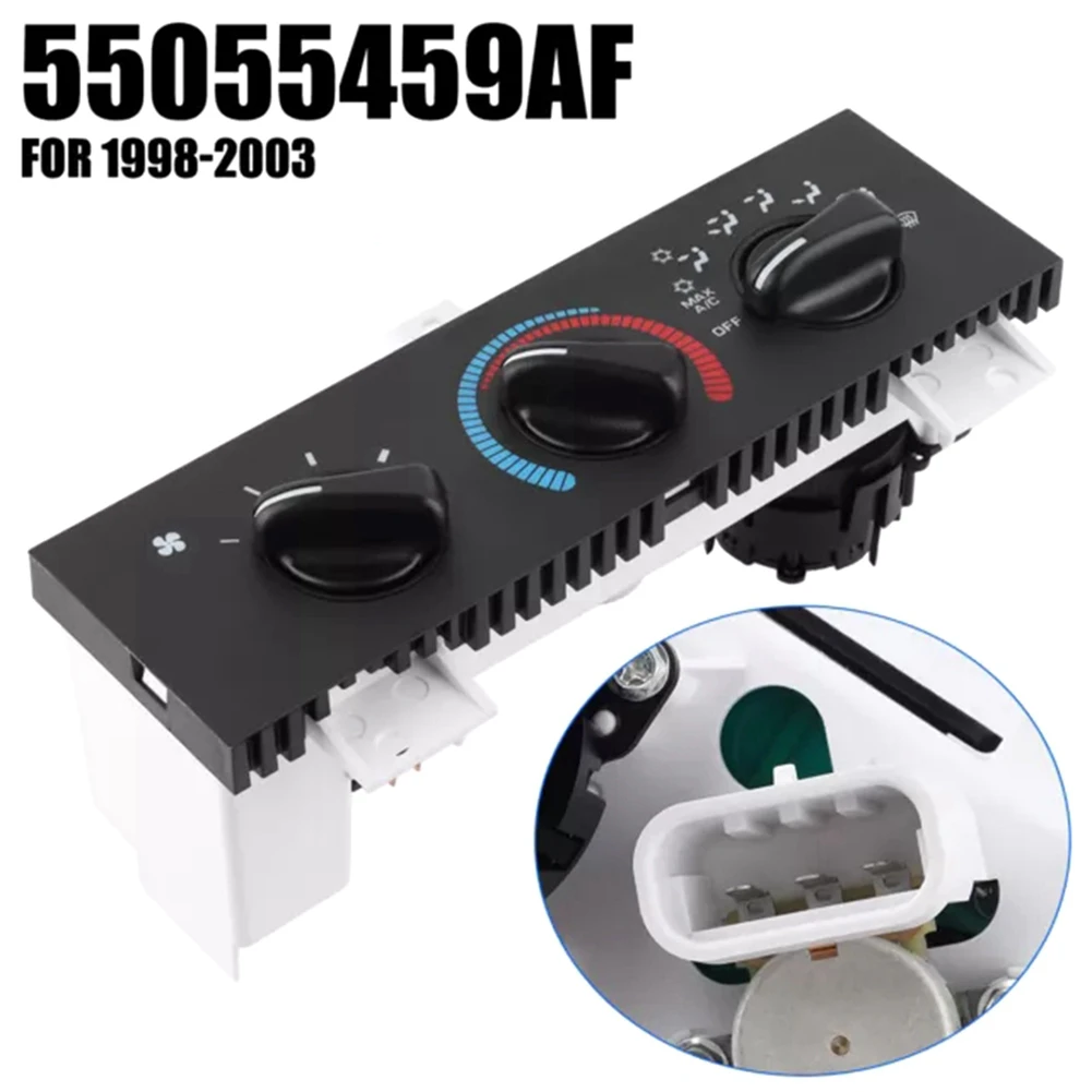 

A/C AC Heater Manual Climate Temp Control Panel For Dodge Ram Van 1998-2003 55055459AA 55055459AB 55055459AC