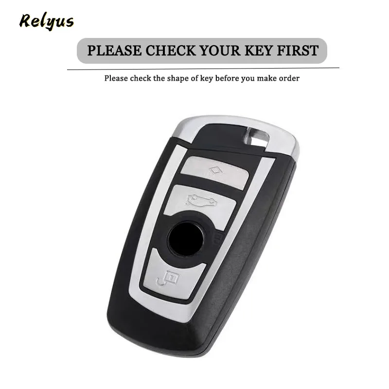 TPU Car Key Case Cover Fob For BMW F30 F31 F32 F34 F20 F21 F07 F10 1 3 5 7 Series X1 X3 G01 X4 G02 X5 F15 F16 M3 M4 IX Etc Fob