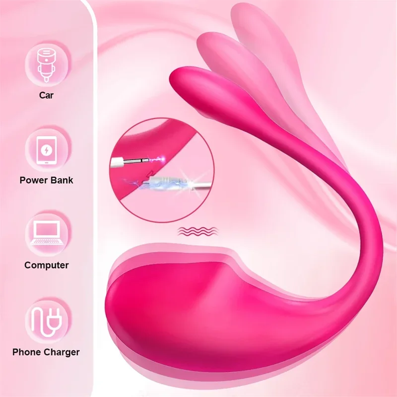 Wearable G Spot Massager for Women - Mini Vibrator with App Remote Control Rechargeable Clitoral Vibe for Couples Adult Sex Toy image 5