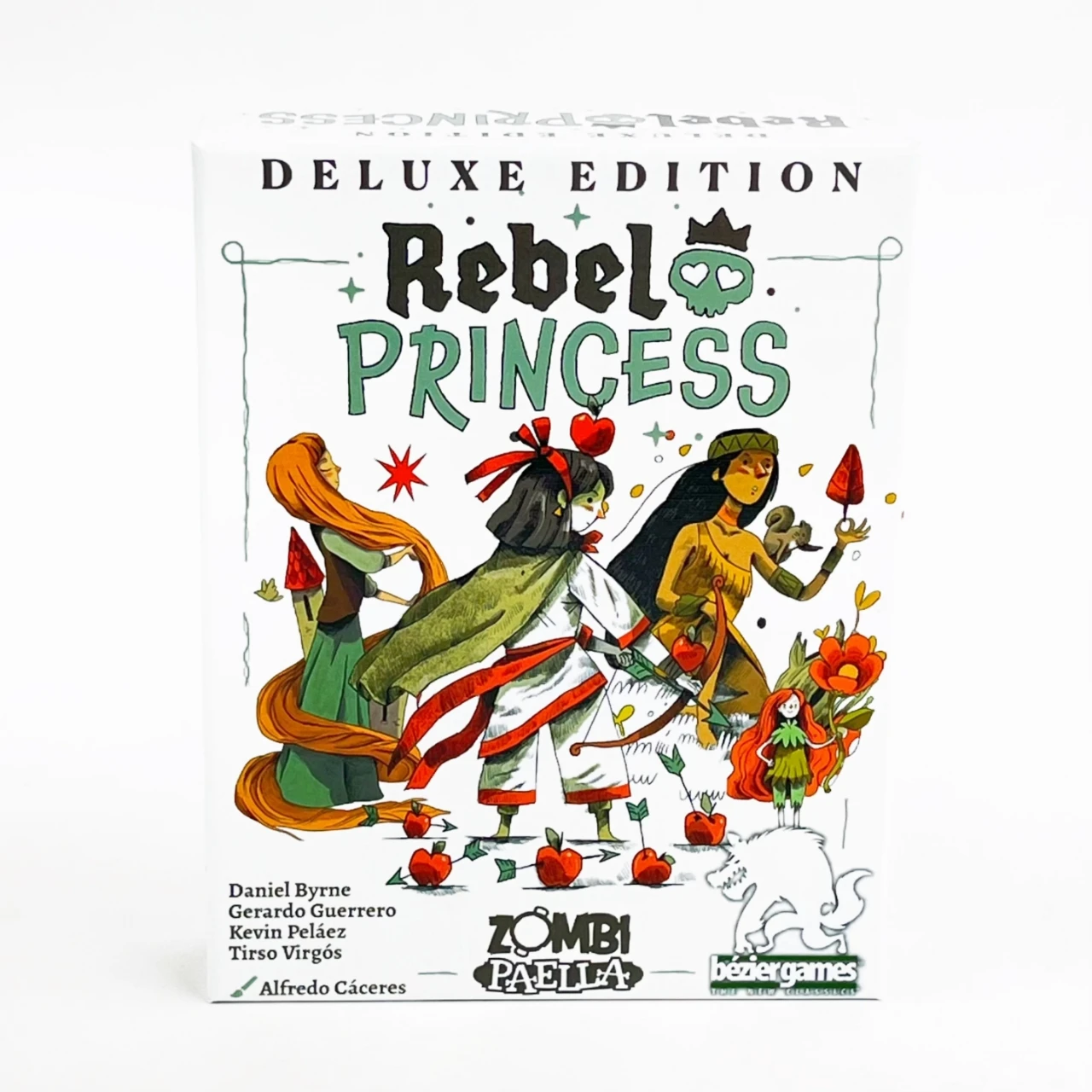 

Настольная карточная игра Rebel Princess Deluxe Edition, максимальная смесь тематики и стратегии, быстрая дополнительная карточная игра