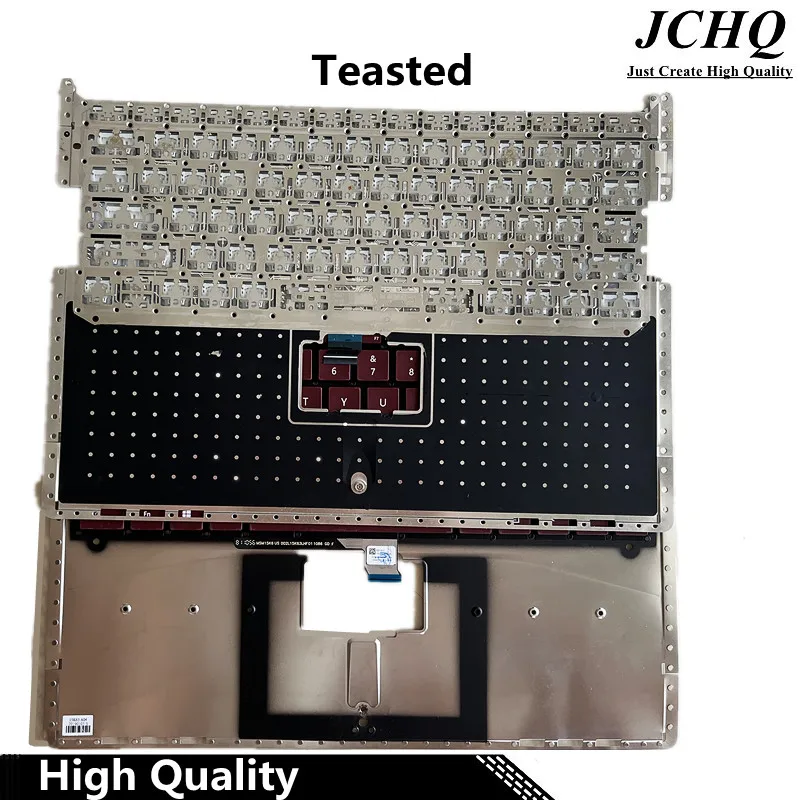 JCHQ الأصلي لأجهزة الكمبيوتر المحمول Microsoft Surface 1 Laptop 2 1769 1782 لوحة المفاتيح 13.5 بوصة الولايات المتحدة الفضة الأحمر الأسود الأزرق