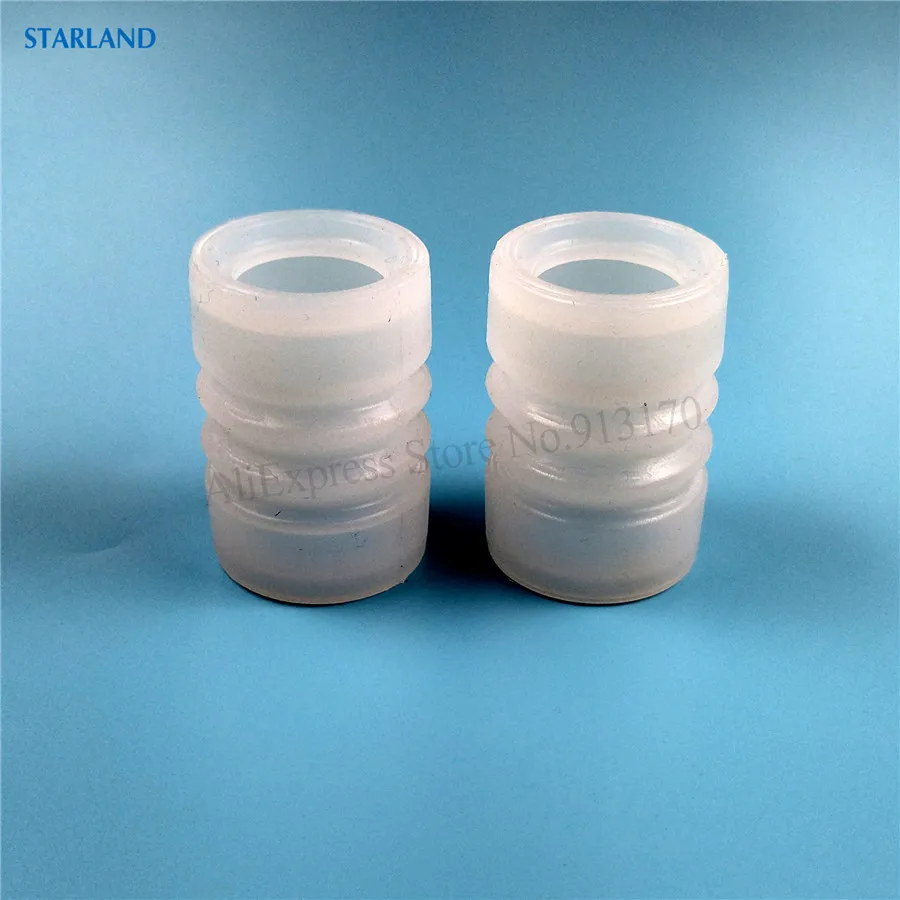 Double Corrugate Silicone Seal Rings Elastic Sealing Pipe Sleeves Of Stirrer Rod Spare Parts Accessories Soft Ice Cream Machines