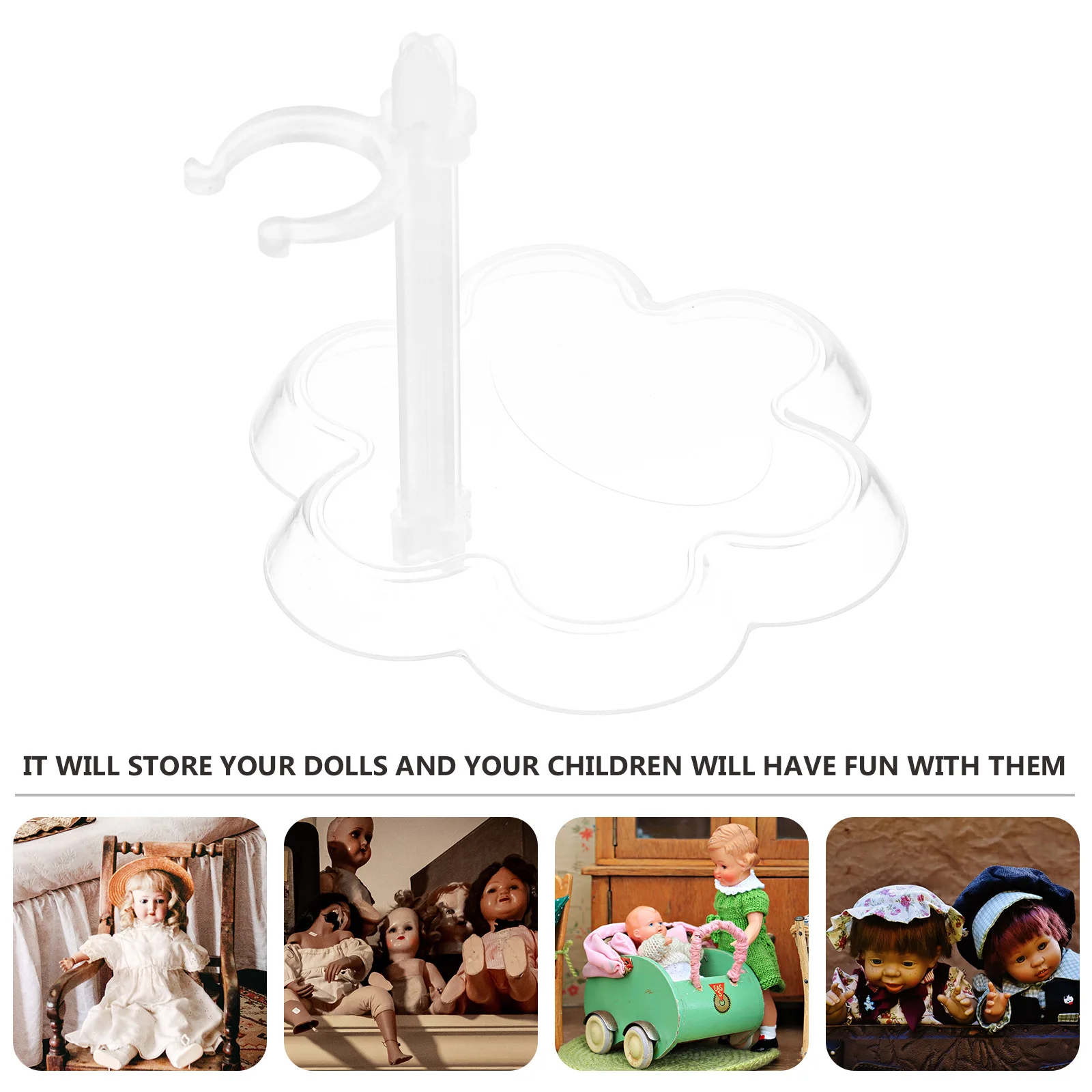 

10pcs Fitting Holder Transparent Plastic Stand For Plastic Stand Display Durable Universal Rack Gift
