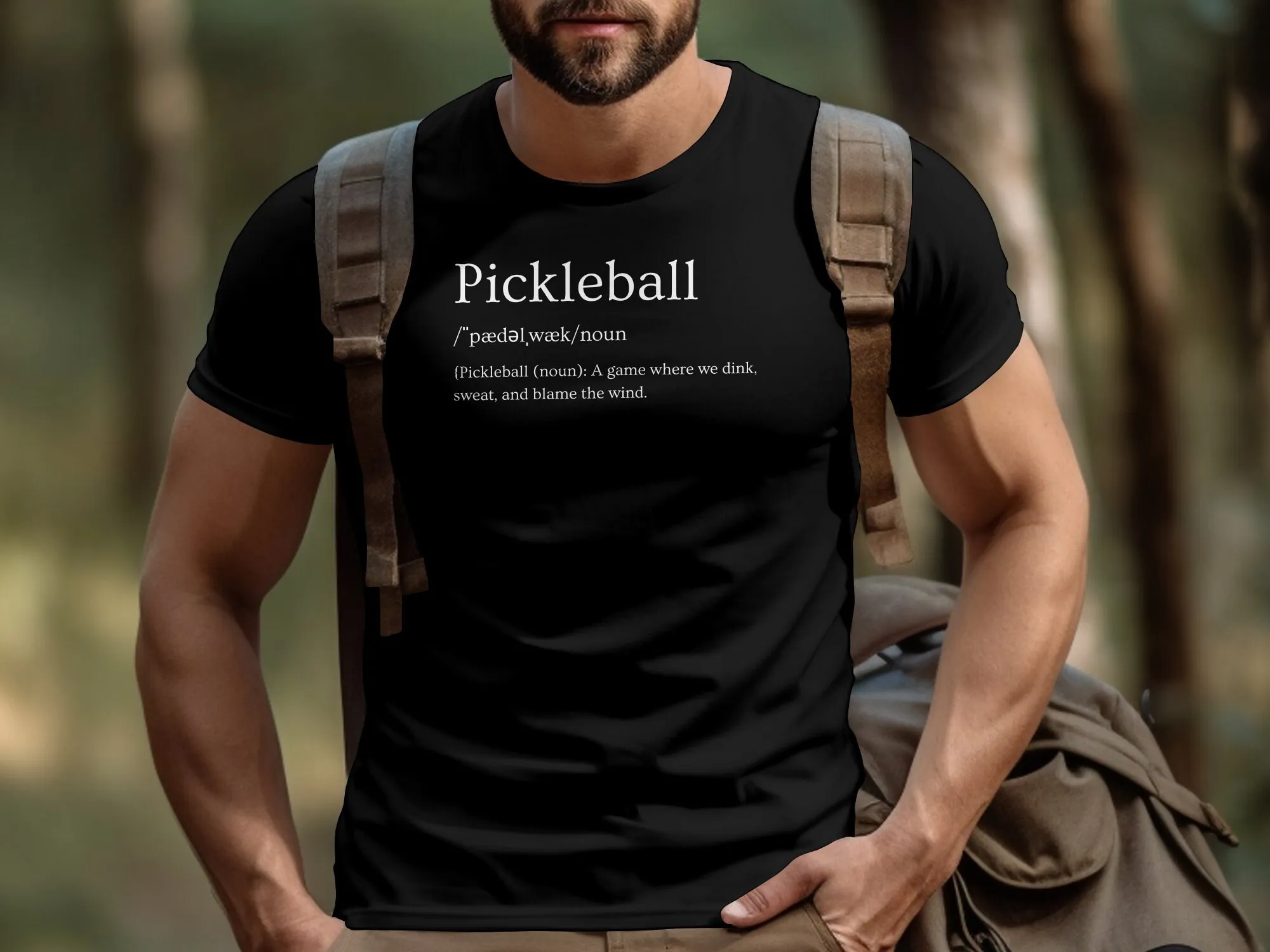 

Уникальная футболка Pickleball Definition SweaT, забавный спортивный дизайн для влюбленных, повседневная одежда