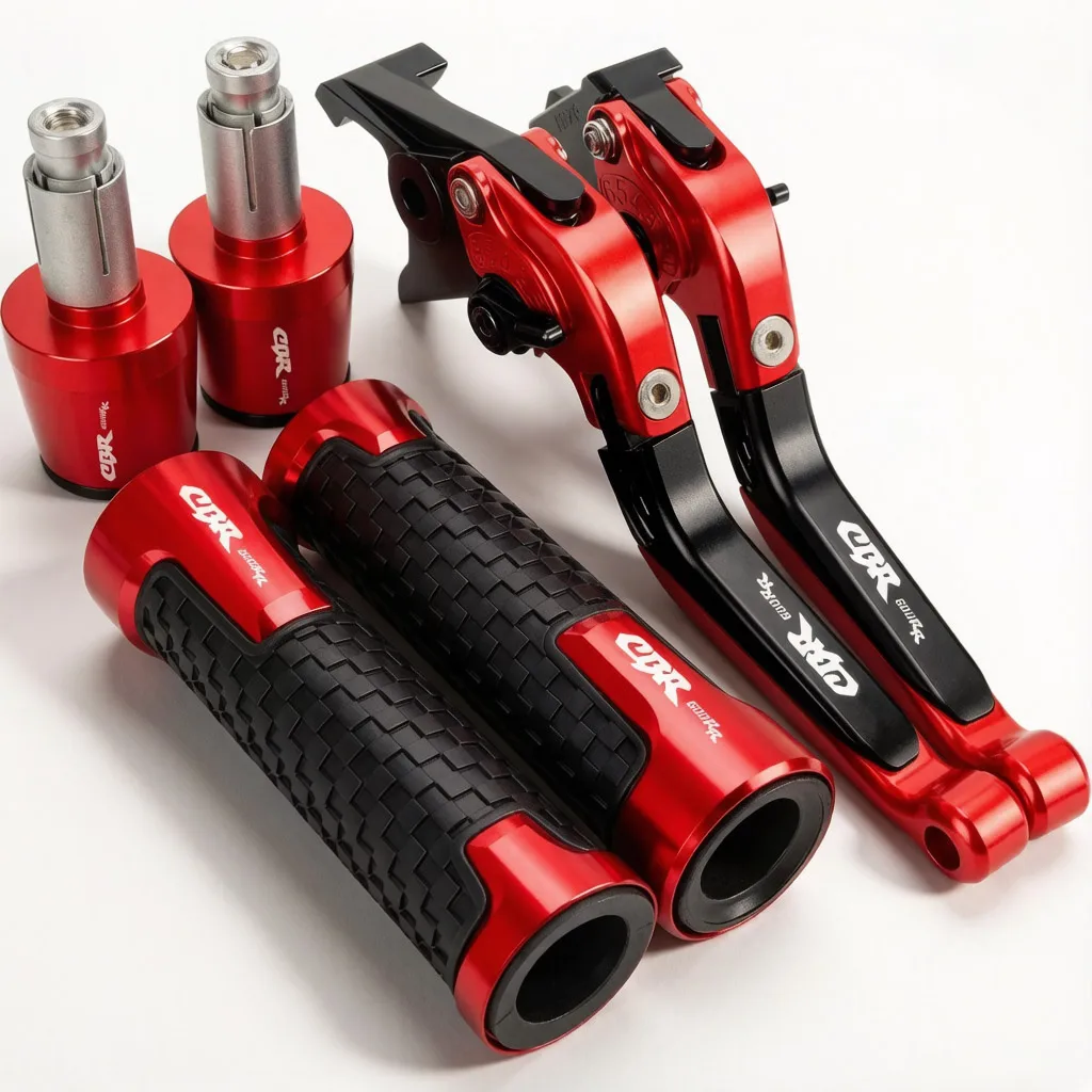 

Для HONDA CBR600RR 2003-2006: Рычаги тормоза и сцепления, ручки руля 7/8" (22 мм), заглушки для руля CBR 600 RR