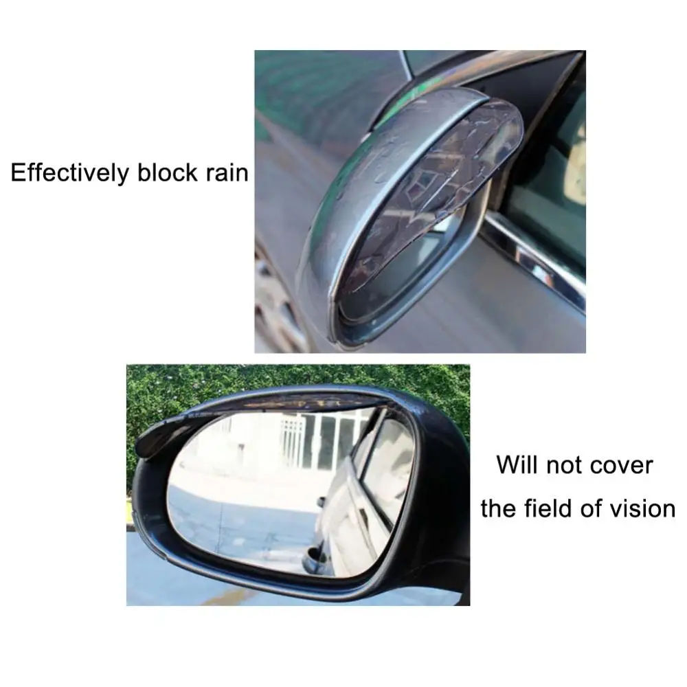 2025 1 زوج من مرآة الرؤية الخلفية للسيارة المطر الحاجب الشمس قناع لهوندا Crosstour CR-Z S C EV-Ster AC-X HSV-010 NeuV S660 Project D